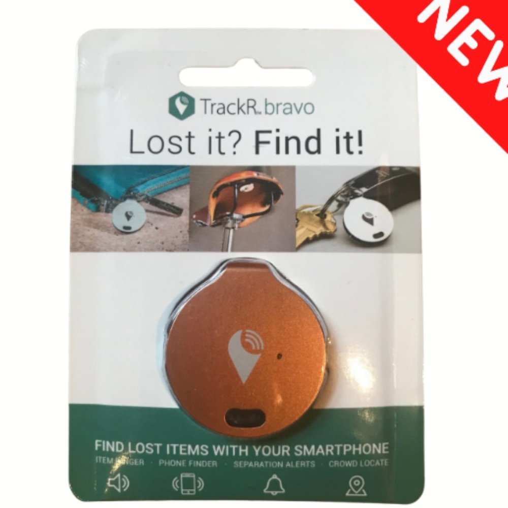 NWT  TrackR Bravo Bluetooth Tracking Device ROSE